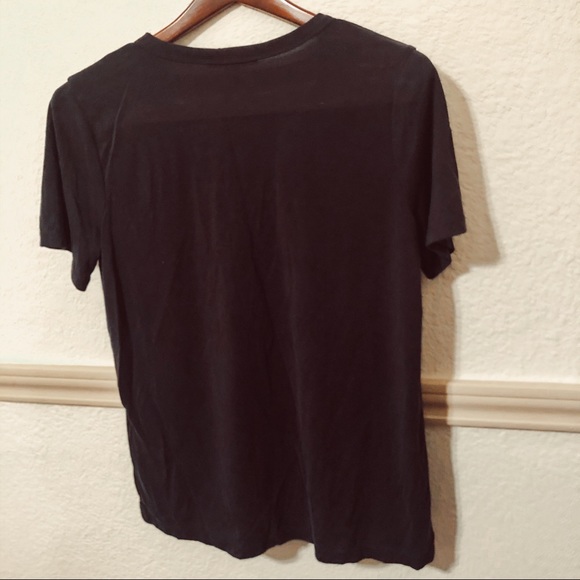 Low Cut V Neck Tee - Picture 5 of 5